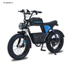 Super73 20 inches fat tires 1500W lithium battery full suspension electric city bicycle snow beach e-bike for adult