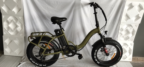 Fantas-bike Maxway 48V500W 20-inch lithium battery fat tire folding electric bike for snow beach