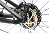 FANTAS-BIKE Rocket full suspension soft tail mountain bike mid drive electric bicycle MTB with bafang M600 supplier