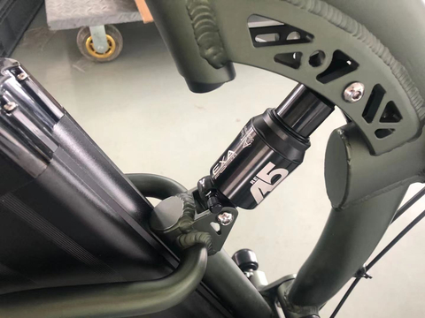 Fantas CARRO full suspension fat tire electric bicycle foldable snow e-bike