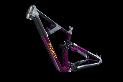 2025 FOXCAT 170 enduro Soft-tail mountaim bike frame set full suspension MTB frames AL