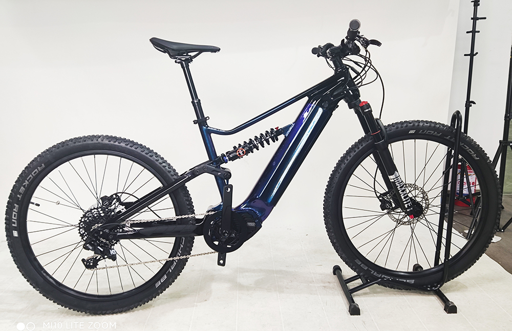 FANTAS Rocket-C 29‘’/27.5'' full suspension mountain e-bike mid drive motor electric bicycle MTB with bafang M600