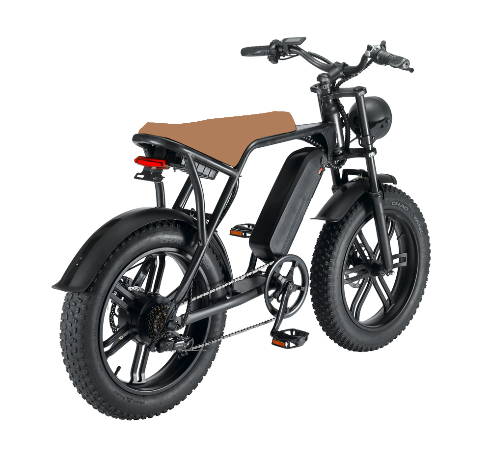 USA/EU warehouse free shipping V8-G510 20inches 48V750W15Ah lithium battery electric city bicycle e-bike for snow and beach