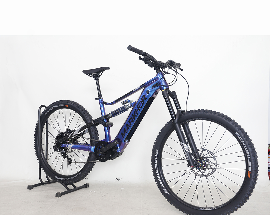 FANTAS 29‘’/27.5'' full suspension soft tail mountain e-bike mid drive hydraulic brake electric bicycle MTB with bafang M600/G510