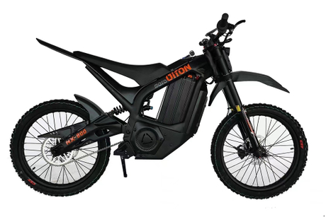 DITON 72V30Ah 6000W Electric motorcycle mid motor dirt bike 85km/h high speed mountain Ebike Off-road motorbike RTS