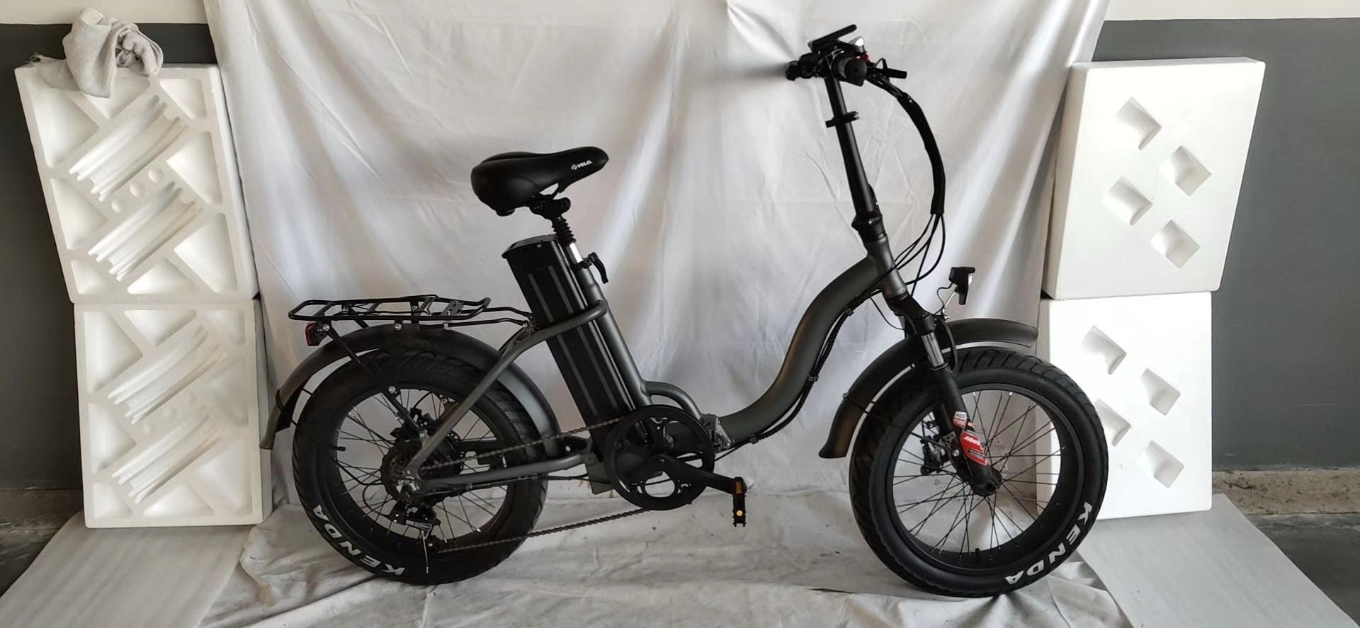 Fantas Maxway 48V500W 20-inch fat tire folding electric bike for snow beach