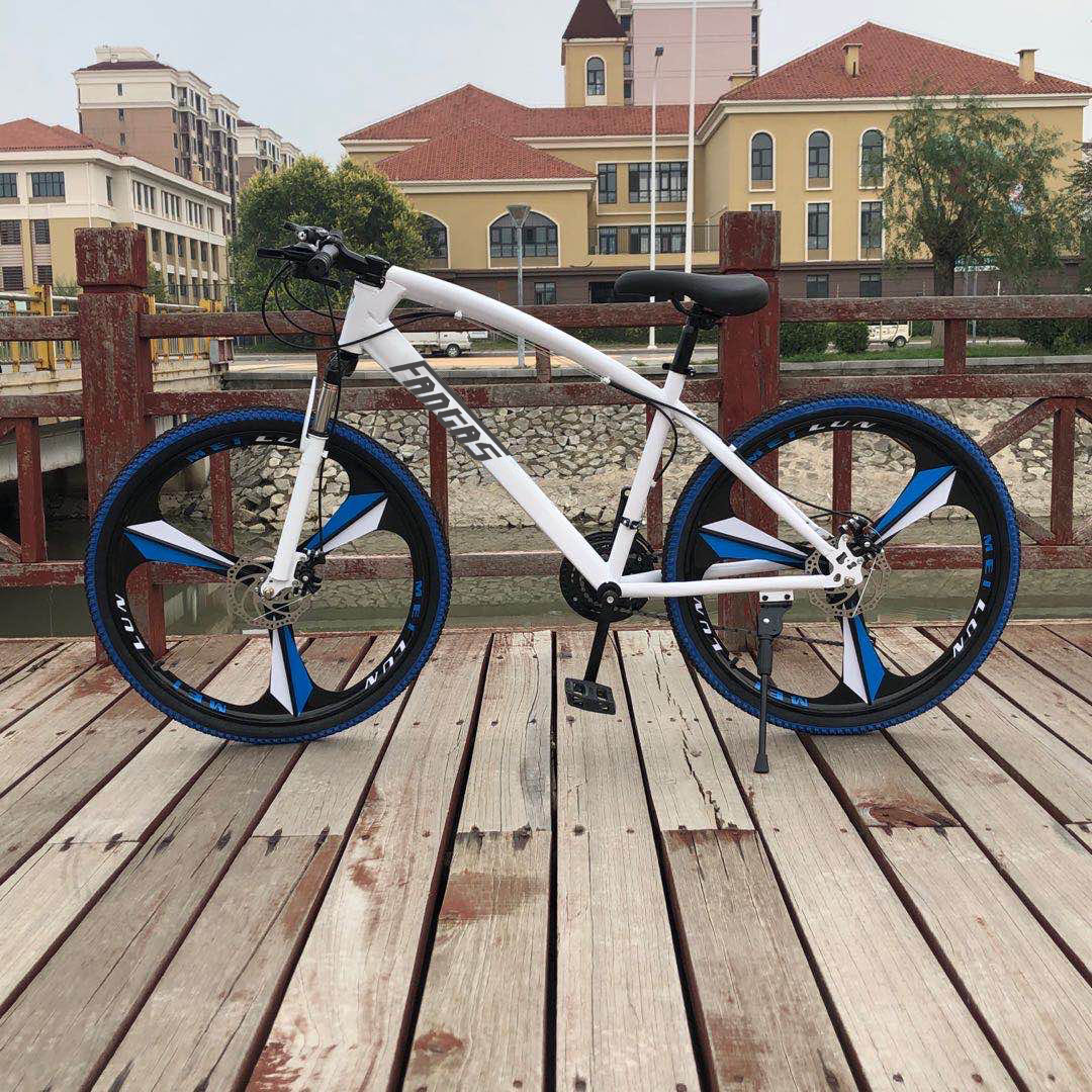 FANTAS-BIKE double disc brake 21 speed mountain bike 26''*17