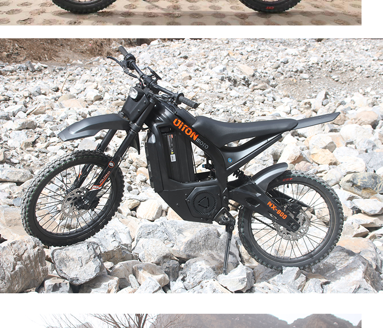 6000W mid motor electric motorcycle off-road dirtbike - FANTAS BIKE